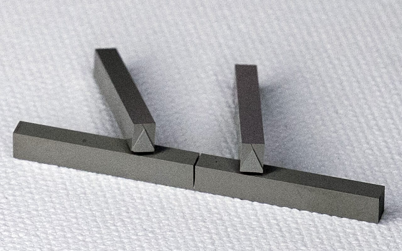 chevron-notch-in-advanced-ceramic-material-02 Machining of chevron notches from advanced ceramics and composite materials